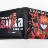 11 5X9 5CM Anime NEON GENESIS EVANGELION EVA Ayanami Rei Asuka Figure short version PU wallet 4 - Evangelion Merch