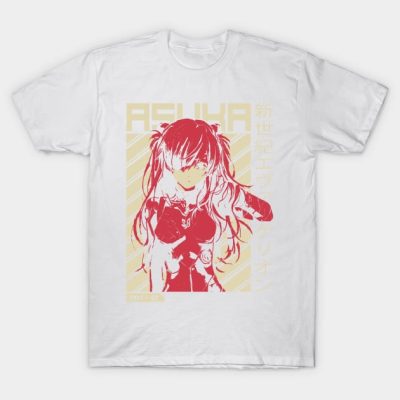 Evangelion Asuka Poster Anime T-Shirt Official Evangelion Merch