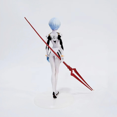 23CM 2023 New Anime NEON GENESIS EVANGELION EVA Ayanami Rei kawaii figure PVC model toys doll 1 - Evangelion Merch