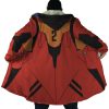 Asuka Neon Genesis Evangelion AOP Hooded Cloak Coat NO HOOD Mockup - Evangelion Merch