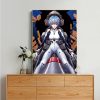 E Evangelion Anime Classic Vintage Posters Decoracion Painting Wall Art White Kraft Paper Vintage Decorative Painting 2 - Evangelion Merch