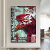 E Evangelion Anime Whitepaper Poster Whitepaper Sticker DIY Room Bar Cafe Decor Art Wall Stickers 1 - Evangelion Merch