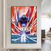 E Evangelion Anime Whitepaper Poster Whitepaper Sticker DIY Room Bar Cafe Decor Art Wall Stickers 5 - Evangelion Merch