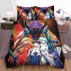 neon genesis evangelion original anime series poster bed sheets duvet cover bedding setswod87 - Evangelion Merch