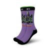 neon genesis evangelion unit 01 socks anime custom socks pt10 gearanime - Evangelion Merch