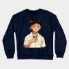 Shinji Coffee Crewneck Sweatshirt Official Evangelion Merch