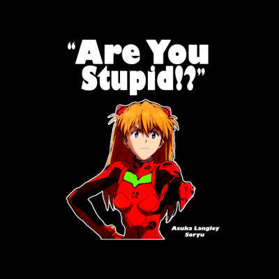 Asuka Are You Stupid Tapestry Official Evangelion Merch