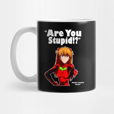 Asuka Are You Stupid Mug Official Evangelion Merch