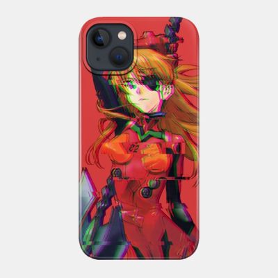 Asuka Glitched Phone Case Official Evangelion Merch