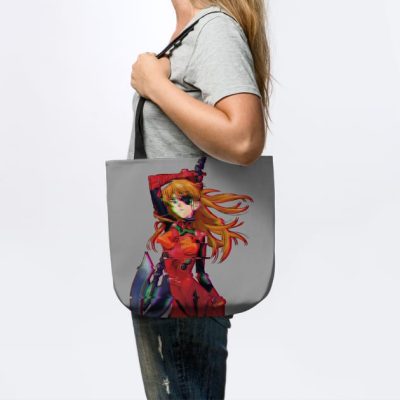 Asuka Glitched Tote Official Evangelion Merch