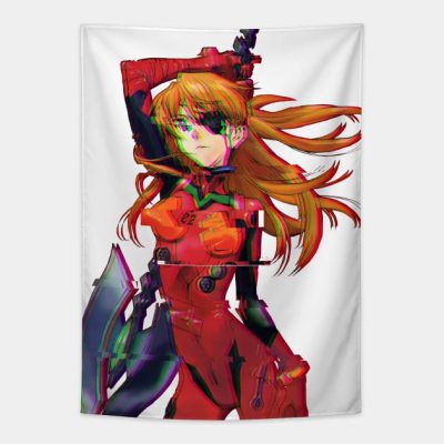 Asuka Glitched Tapestry Official Evangelion Merch