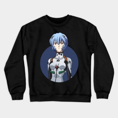 Neon Genesis Evangelion Rei Ayanami Crewneck Sweatshirt Official Evangelion Merch
