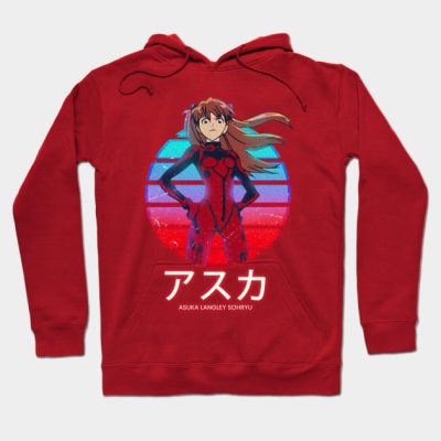Evangaleion Asuka Langley Hoodie Official Evangelion Merch