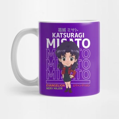 Misato Chibi Mug Official Evangelion Merch