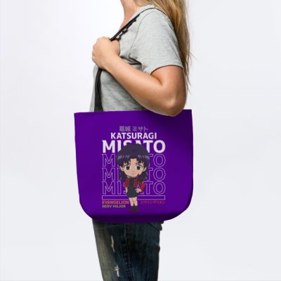 Misato Chibi Tote Official Evangelion Merch