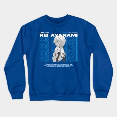 Rei Ayanami Crewneck Sweatshirt Official Evangelion Merch