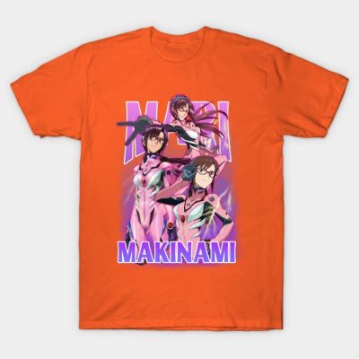 Bootleg Anime Evangelion Mari Makinami Illustrious T-Shirt Official Evangelion Merch