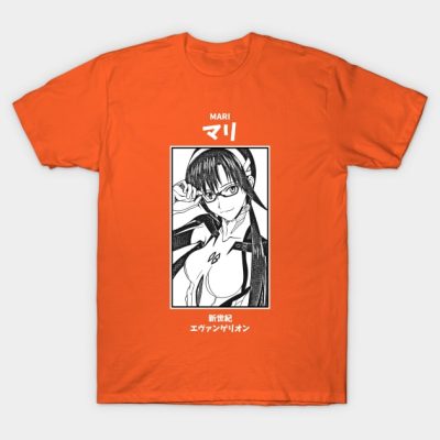 Mari Makinami Neon Genesis Evangelion T-Shirt Official Evangelion Merch