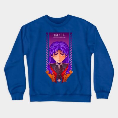 Misato Katsuragi Crewneck Sweatshirt Official Evangelion Merch