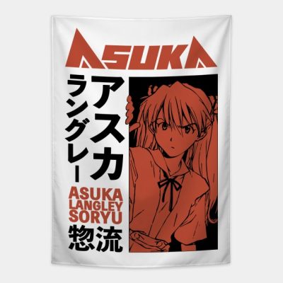Asuka Langley Soryu 7 Aesthetic Manga Girl Edit Tapestry Official Evangelion Merch