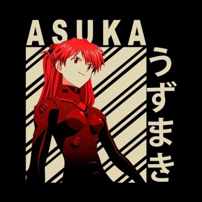 Asuka Langley Soryu Vintage Art Tapestry Official Evangelion Merch