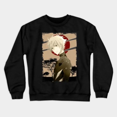 Kaworu Nagisa Neon Genesis Evangelion Shinseiki Ev Crewneck Sweatshirt Official Evangelion Merch