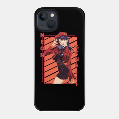 Misato Katsuragi Neon Genesis Evangelion Shinseiki Phone Case Official Evangelion Merch