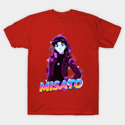 Eva Misato Neon Genesis Evangelion T-Shirt Official Evangelion Merch