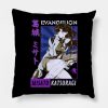 Misato Katsuragi Anime Fan Art Ikigaisekai Throw Pillow Official Evangelion Merch