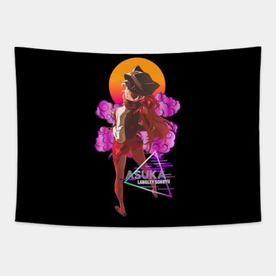 Asuka Langley Sohryu Retro Tapestry Official Evangelion Merch