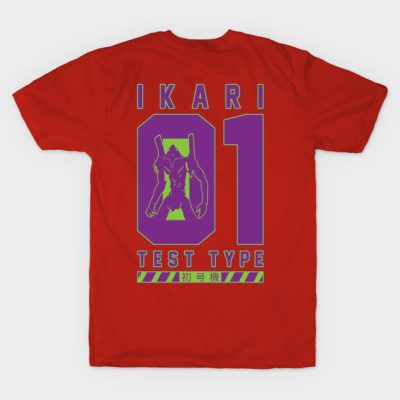 Unit 01 Ikari Test Type T-Shirt Official Evangelion Merch
