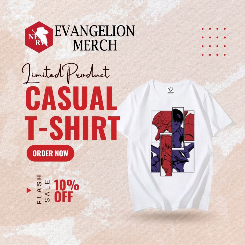Evangelion Merch T-shirt Collection
