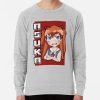 ssrcolightweight sweatshirtmensheather greyfrontsquare productx1000 bgf8f8f8 1 - Evangelion Merch