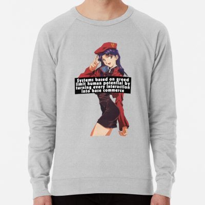Misato - Systems Based On Greed Sweatshirt Official Evangelion Merch