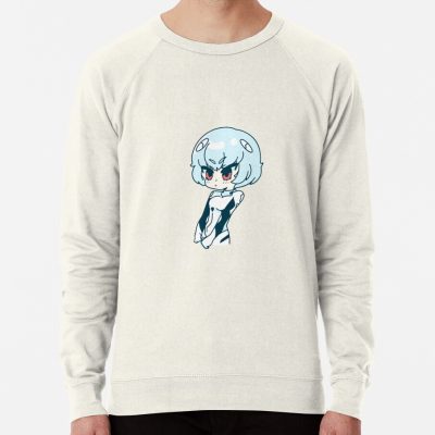 Ayanami Rei Evangelion Cute Simple Chibi Sweatshirt Official Evangelion Merch
