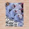 Magazine Rei Ayanami - Evangelion Throw Blanket Official Evangelion Merch