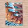 Asuka Langley Soryu Neon Genesis Evangelion Fanart Anime Waifu Throw Blanket Official Evangelion Merch