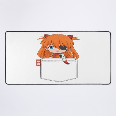 Asuka Pocket Chibi Mouse Pad Official Evangelion Merch