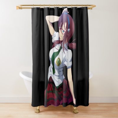Misato Katsuragi- Neon Genesis Evangelion Shower Curtain Official Evangelion Merch