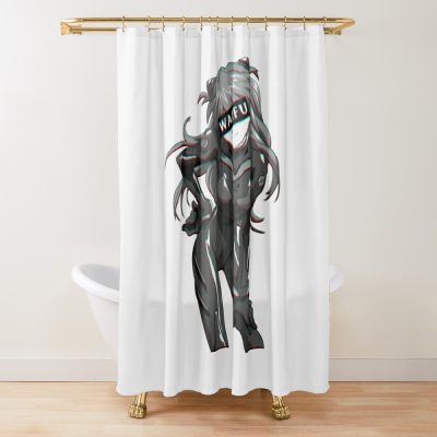 Asuka Waifu Soryu Shower Curtain Official Evangelion Merch