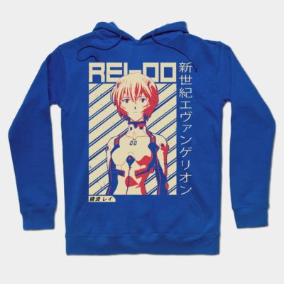 Evangelion Rei Poster Anime Hoodie